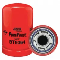 BALDWIN FILTERS Hydraulic Filter: Hydraulic Fluid, 1 3/8"-12 Thread Size, Spin-On, Cellulose, Bobcat (MPN BT9364)