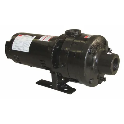 Dayton Booster Pump: 1 hp, Three Phase, 230/460V AC, 29 gpm Best Efficiency Flow - Horizontal Booster Pumps