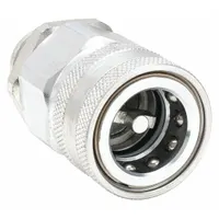 SNAP-TITE Hydraulic Quick Connect Hose Coupling: 3/4 in, Steel, 94.63 lpm Max. Flow Rate, Male UNF (MPN VHC12-12EMV)