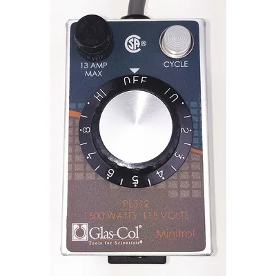 GLAS-COL Power Control: 120V AC - Heating Mantle Temperature Controllers