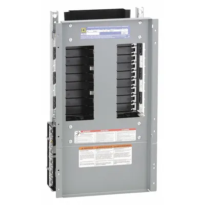 SQUARE D Panelboard Interior: 18 Spaces, 125 A Amps, Copper, EDB/EDG/EDJ, 21 in Ht - Square D NF Main Lug, Convertible Panel Interiors