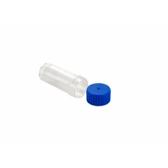 APPROVED VENDOR 5 mL HDPE Transport Vial with Cap, Natural, 17 mm Neck, Self-Standing, Non-Sterile