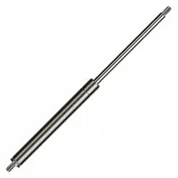 Gas Spring: M6x1.0 Thread Size, 18 19/64 in Ext Lg, 15 lbf Force, End Fittings Not Included (MPN MSE06000050115S)