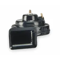 WOLO Electric Horn: 12V DC, High Tone, Electric, Black, Painted, 115 dB Sound Level - Max, 1 Horns (MPN 315-2T)