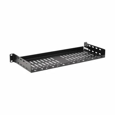 EATON TRIPP LITE Rack Shelf: 1 u, Vented Shelf, 7 1/4 in Overall Dp, 1 3/4 in Overall Ht - Rack-Mounted Equipment Shelves