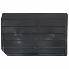 This divider subdivides large hopper bins into smaller compartments for organizing industrial parts, tools, or supplies. It is not electrostatic discharge conductive, suitable for general storage where static-sensitive components are not handled. Compatible with AKRO-MILS model 30282.