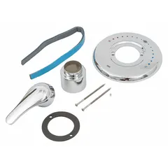 Lever trim kit for mixing valve repair, compatible with SV16 Series. Includes valve sleeve. Used in temperature-regulated water systems operating between 85°F and 115°F.