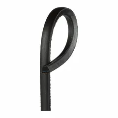 Polyester D-section V-belt with 543 in outside length, 1 1/4 in top width, and 3/4 in thickness. Designed for heavy-duty power transmission in industrial machinery such as pumps, compressors, and conveyors.