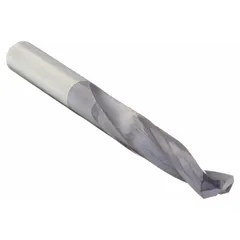 This solid carbide screw-machine length drill bit is designed for horizontal drilling in CNC and automated machining centers. The AlTiN coating enhances wear resistance, while the 135° 4-facet point reduces thrust and improves hole quality. Suitable for drilling hardened steels, stainless steels, and cast irons in production environments.