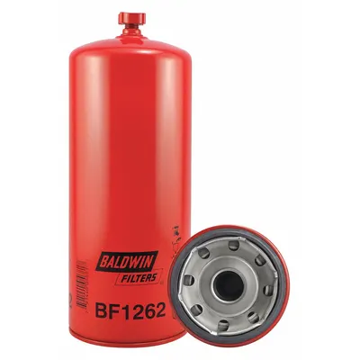 BALDWIN FILTERS Fuel Filter: Spin-On, 4 11/16 in Outside Dia, 1 1/4"-12 Thread Size - Spin-On Fuel Filters