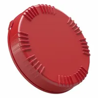 Curtec Packo Lid: Red, Polyethylene, 30 Closures Included, Colored (MPN 248748)