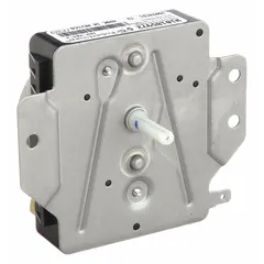 This timer controls the drying cycle in compatible dryers, managing the sequence and duration of heat, tumbling, and cool-down phases. It is a direct replacement part for restoring normal dryer function when the original timer fails.