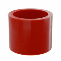 BUNTING BEARINGS Sleeve Bearing: PTFE, J-4200, 1 in Bore, 1 1/4 in OD, 1 in Overall Lg, Red (MPN BJ4S162008)