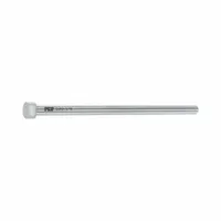 PCS Ejector Pin: Straight Pin, D-Head, Nitrided, Tool Steel, 3/8 in Nom. Dia., 10 in Overall Lg (MPN DHP25-10)