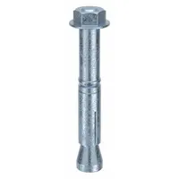 MKT FASTENING Wedge Anchor Stud: 112 mm Overall Lg, 18 mm Dia, M12 Thread Size, Steel, Steel, 20 PK (MPN M16305301)