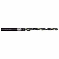 CHAINFLEX Control Cable: 17 AWG, 4 Conductors, Order by the Foot, PVC Jacket, 300 V (MPN CF881-10-04)