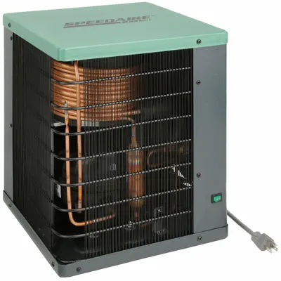 SPEEDAIRE Refrigerated Air Dryer: ISO Class 5, 15 cfm, 115V AC, 3/8 in OD, 43°F Dew Point - Non-Cycling Refrigerated Compressed Air Dryers