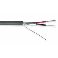 CAROL Communication Cable: 100 ft Cable Lg, 7 Strands, 24 AWG, Riser, Comm Cable, PVC, Gray, PVC (MPN C0602A)