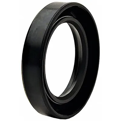 DDS Rotary Shaft Seal: 2 Lip w/Spring, TC, Fluoro, 53 mm ID, 68 mm OD, 10 mm Wd - Dual-Lip Oil Seals with Rubber-Enclosed Cases for Rough Bores
