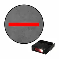VISUAL WORKPLACE INC. Single LED Dock Line Projector: Single LED Dock Line Projector, Single Line (MPN 66-3120-50XL-623)