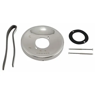 POWERS Faceplate Assembly Kit: Compatible Product Type Powers Bathtub and Shower Faucets - Trim Parts & Decals for Bathtubs & Showers