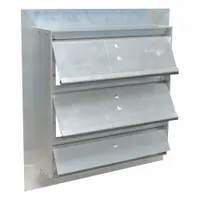 Motorized Damper: For 10 in Nominal Duct Dia, Double Panel, 10 in H, 10 in W, Single Flange, Rubber (MPN SX3210X10)