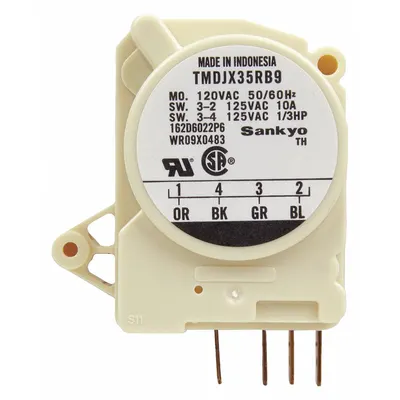 GE Timer: Mfr Part # WR9X483 - GE Parts for Refrigerators & Freezers