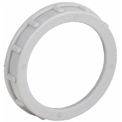 RACO Insulating Bushing: Plastic, Plain, 3 in Trade Size, 17/32 in Overall Lg - Insulating Bushings