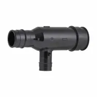 UPONOR Barbed Tee: 2 in ID x 1 1/2 in ID x 3/4 in ID Size, Barbed x Barbed x Barbed x Barbed (MPN Q4752575)