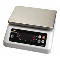 MEASURETEK Shipping Scale: 13.2 lb Wt Capacity - Imperial, 7 1/2 in Weighing Surface Dp, LED, IP68 (MPN 12R991)
