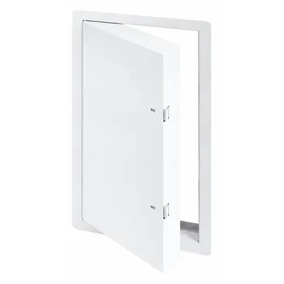 TOUGH GUY Access Door: 36 in Ht, 22 in Wd, Piano Hinge, Exposed Flange, Steel, Powder Coated - Locking Access Doors