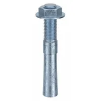 MKT FASTENING Wedge Anchor: 9 in Overall Lg, 1 1/4 in Dia, 1 1/4"-7 Thread Size, Steel, Steel, 5 PK (MPN 2511490)