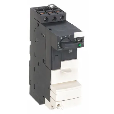 SCHNEIDER ELECTRIC Starter Power Base: Non-Reversing, 3 Poles, 32 A Power Base Max Current (AC) - Power Bases