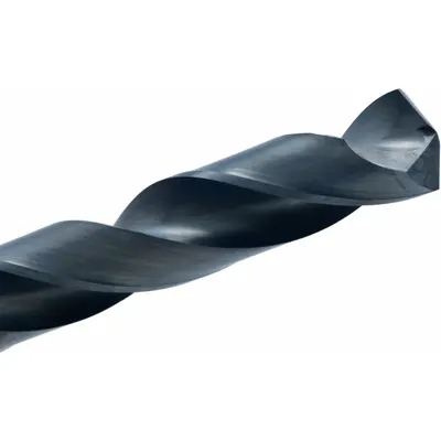 CLEVELAND Jobber Length Drill Bit: 29/64", 135° Split Point, Black Oxide Cobalt - Short-Flute Cobalt Jobber-Length Drill Bits