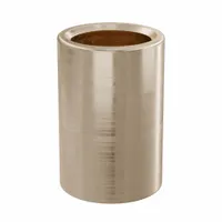 Sleeve Bearing: Bronze, SAE 841, 3/4 in Bore, 1 in OD, 1 1/2 in Lg, 50,000 lb/sq in-fpm Max PV, 3 PK (MPN AA1049-04B)