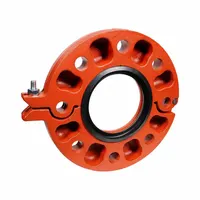 GRUVLOK Metal Pipe Flange: Flange, 5 in, Ductile Iron, EPDM Seal, 750 psi, 12 5/8 in Overall Lg (MPN 0390214807)