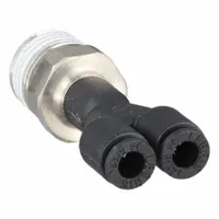 LEGRIS Push-Fit Wye Fitting: 1/4 in Pipe x 5/32 in OD x 5/32 in OD Size, 1 5/16 in Overall Lg, 10 PK (MPN 3148 04 14)