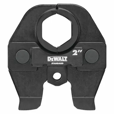 DEWALT Press Jaws: 2 in Pipe, Copper/Stainless Steel, For Professional-Grade Press - Jaws & Rings for Standard & Extended Press Tools