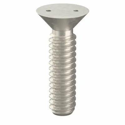 TAMPER-PRUF SCREW Tamper Resistant Screw: #10-24 Thread Size, 3/4 in Lg, Stainless Steel - Flat Head Tamper-Resistant Machine Screws