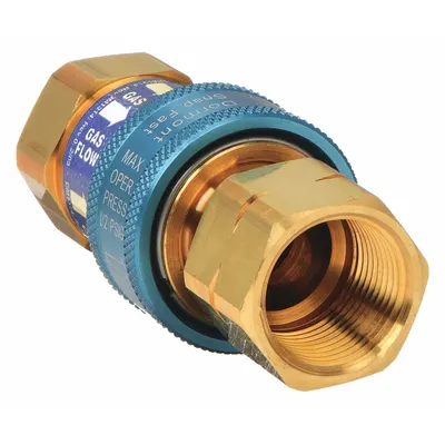 DORMONT Snapfast Fitting: 1/2 in Male Push On Inlet Connection - Gas Connector Fittings