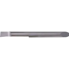 Carbide insert boring bar for internal grooving, boring, and turning in small-diameter holes. Used in precision machining applications requiring fine surface finishes and tight tolerances.