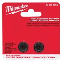 MILWAUKEE Tube Cutter Blade: Cuts Copper, For OEM No. 366Y45, 2 Blades Included, 1 (MPN 48-22-4266)