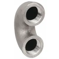 Metal Pipe Bend: 1 in x 1 in, Threaded x Threaded, Class 150, 300 psi @ 150° F, Elbow (MPN 0310077409)