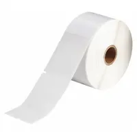 Wraparound Label: 3 3/4 in x 2 in, Vinyl, White (Matte), For 1 AWG to 0 AWG Wire Gauge (MPN THT-27-427-.5-SC)