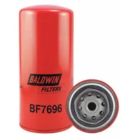 BALDWIN FILTERS Fuel Filter: Spin-On, 3 11/16 in Outside Dia, M16-1.50 Thread Size, Cellulose, Iveco (MPN BF7696)
