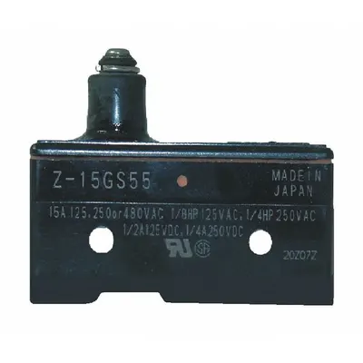 OMRON Snap Action Switch: Plunger Actuator, 1NO/1NC - Plunger Snap-Action Switches