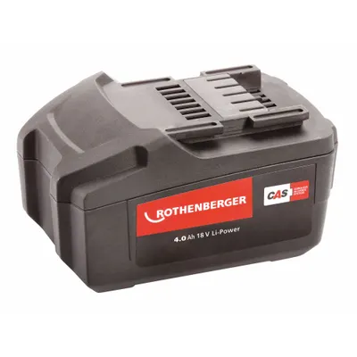 ROTHENBERGER 18V DC 4 Ah Tabbed Battery with Charger - Assorted Brands Cordless Tool Batteries