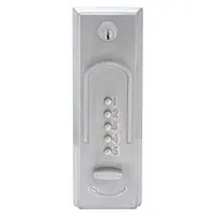 SIMPLEX Mechanical Keyless Access Control Lock: ADA Compliant, Chrome (MPN 2015-26D-41)