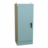 HAMMOND Electrical Enclosure: Steel, 60 in x 24 in x 18 in, NEMA 12, Solid Cover, Hinged (MPN 1418TW18)