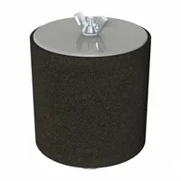 SOLBERG Filter Silencer: 1 in Inlet Size, 35 scfm, 6.5 in Overall Ht, 4.5 in Outside Dia, Paper (MPN FT-18P-100)